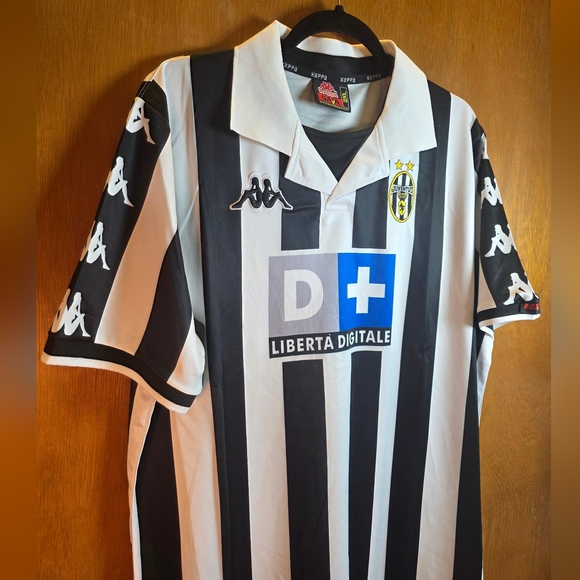 VINTAGE JUVENTUS JERSEY 1998 1999 DEL PIERO 10 - KAPPA - Picture 3 of 10